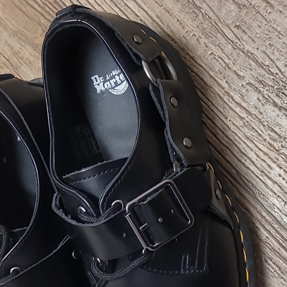 Dr.Martens black low buckles 8 - Picture 2 of 5